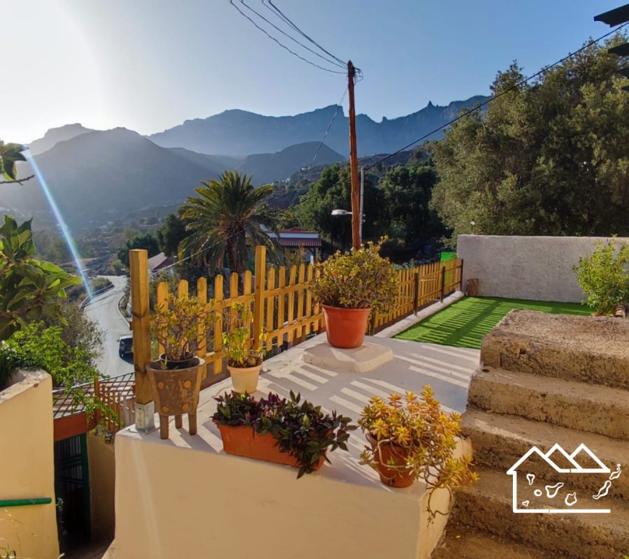 Vistas terraza casa rural